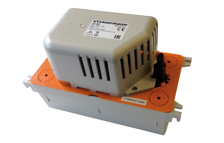 Kondensatpumpe mit 2 L Wannenkapazitätspeziell für Kassettengeräte geeignet
