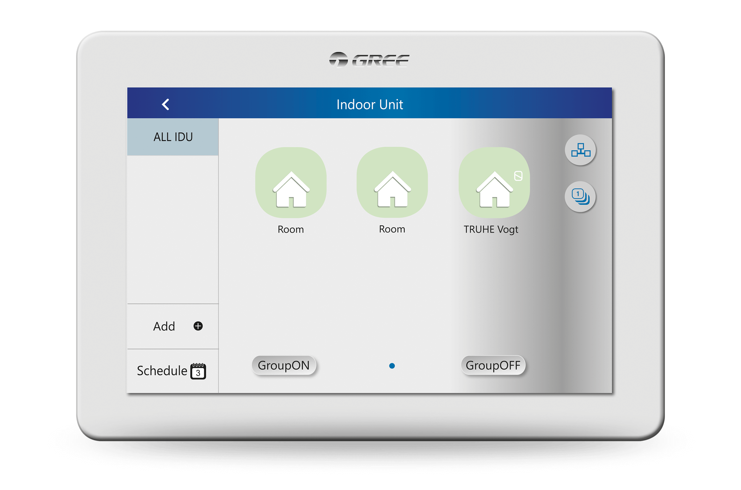 GREE GMV-CE54-24-F | E-Smart-Zentralregler GREE GMV-CE54-24-F | E-Smart-Zentralregler