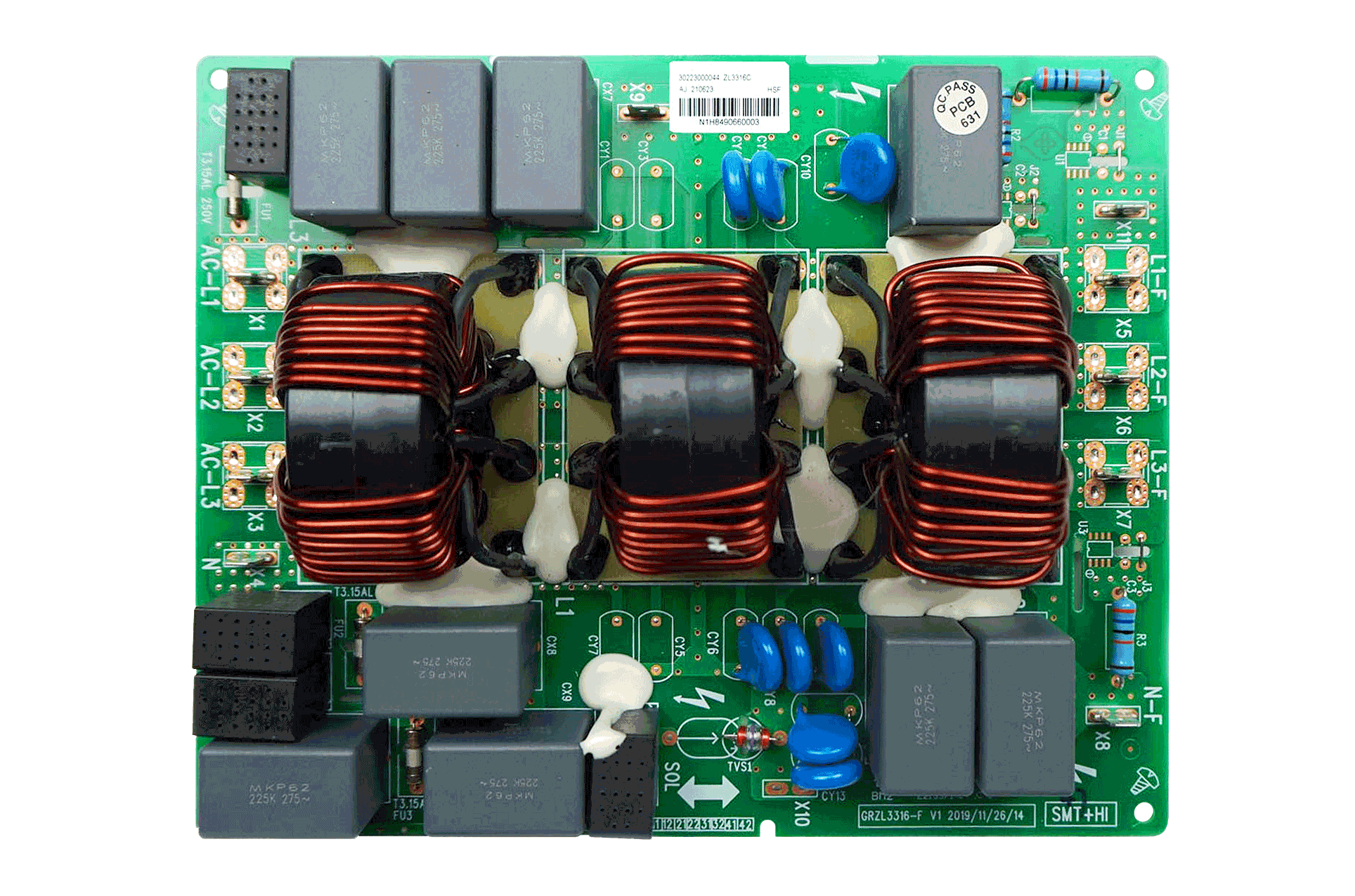 GREE XG30223000044 | Filterplatine Außengerät GREE XG30223000044 | Filterplatine Außengerät