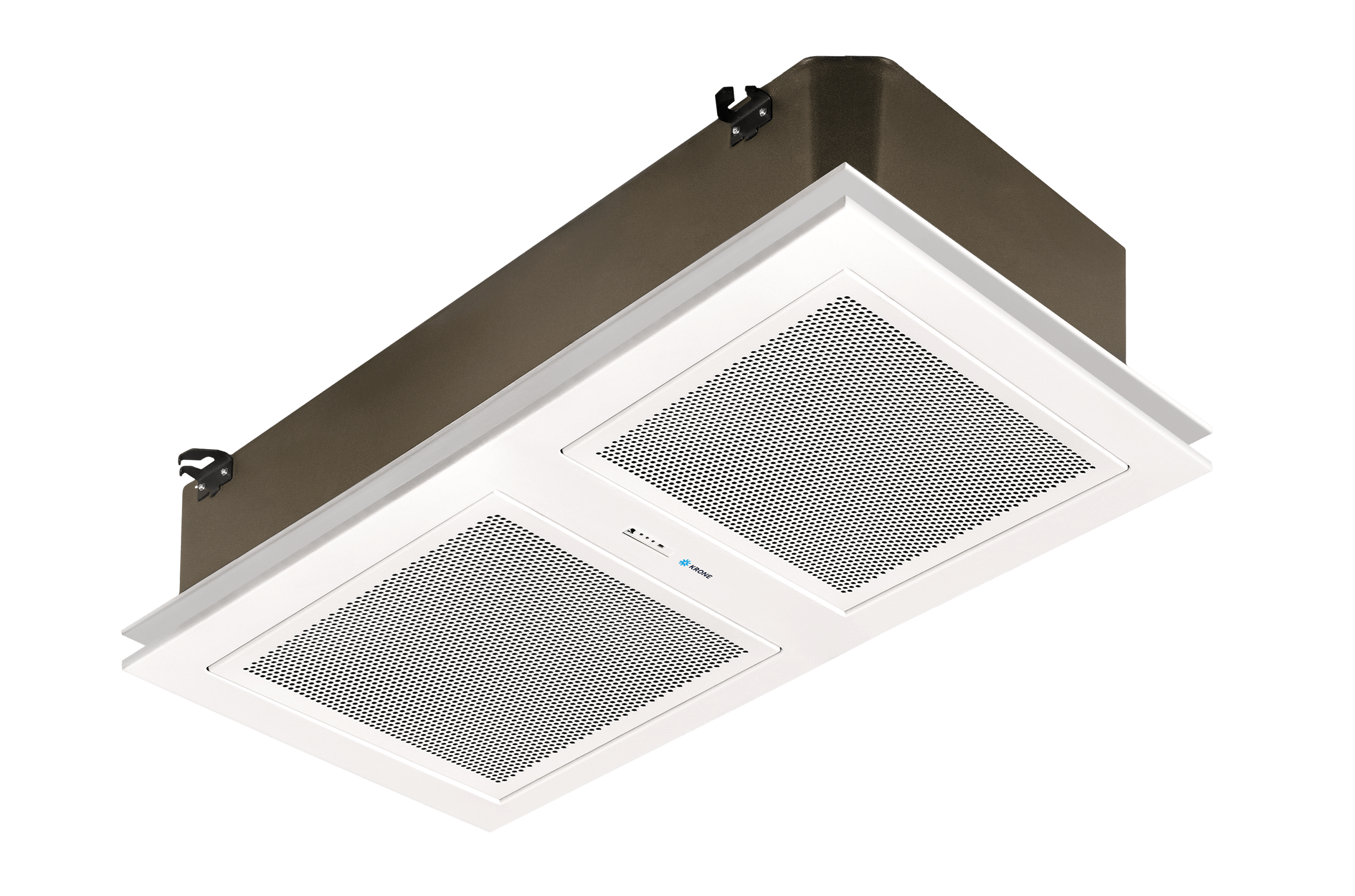 KRONE PWE-95-EC-C | Premium Kaltwasser Deckenkassette mit Coanda-Ausblasgitter | 9,7 kW