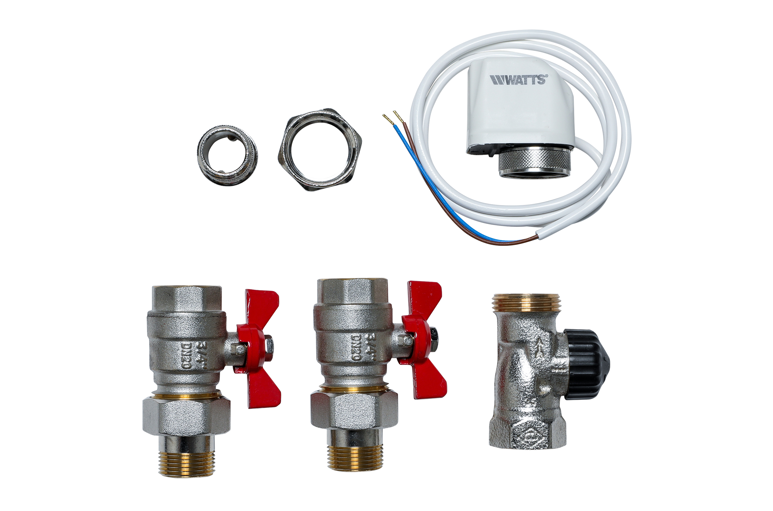 2-Wege-Ventilbaugruppe mit Stellantrieb 2-Wege-Ventilbaugruppe mit Stellantrieb