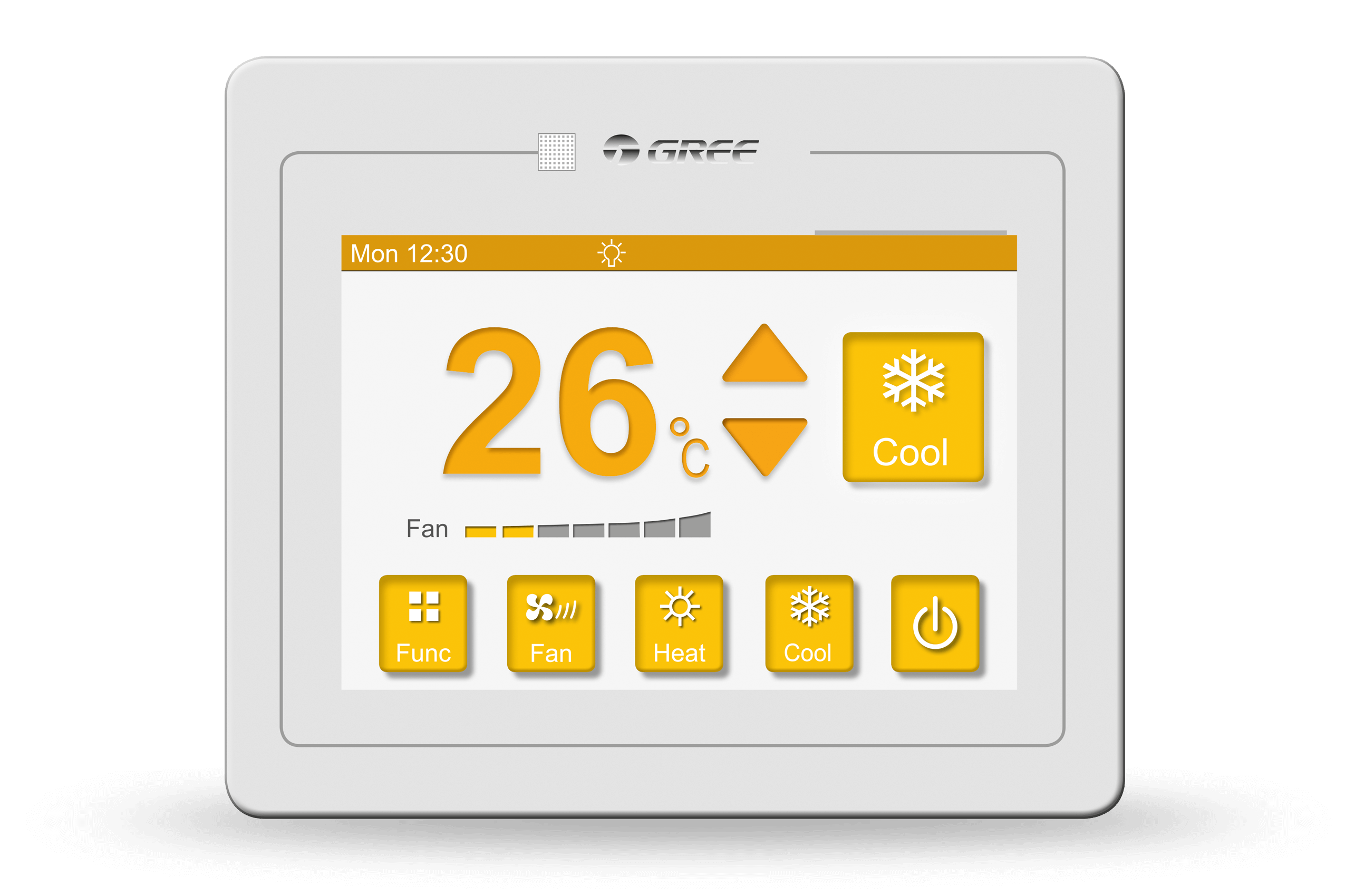 GREE GMV-FB-XK55 | Touchscreen-Kabelfernbedienung mit Wochenprogramm GREE GMV-FB-XK55 | Touchscreen-Kabelfernbedienung mit Wochenprogramm