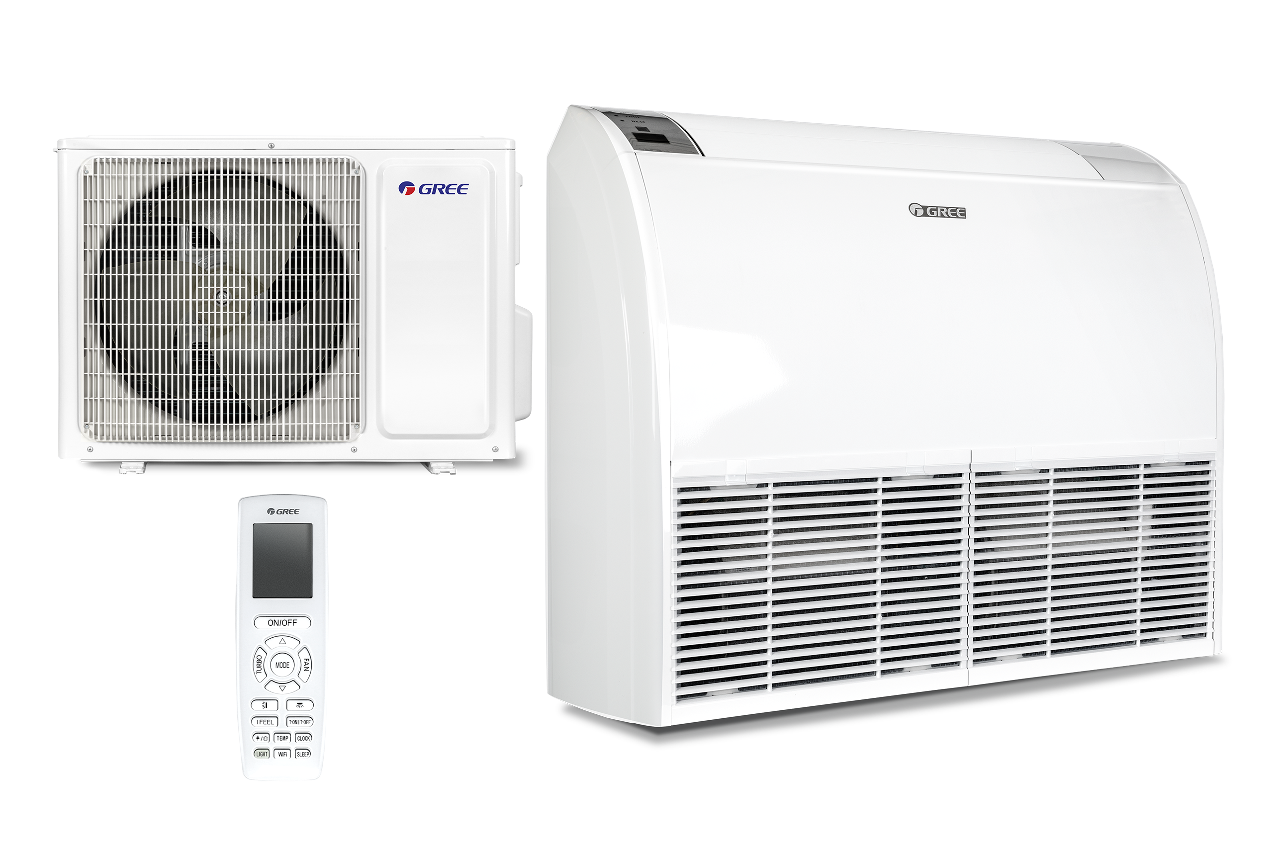 GREE GUD-035-ZD/WAT | Klimaanlagen Set mit Universaltruhe | 3,5 kW GREE GUD-035-ZD/WAT | Klimaanlagen Set mit Universaltruhe | 3,5 kW