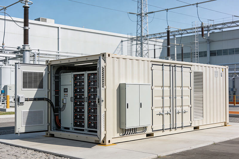 Technikcontainer Praezesionsklimatisierung