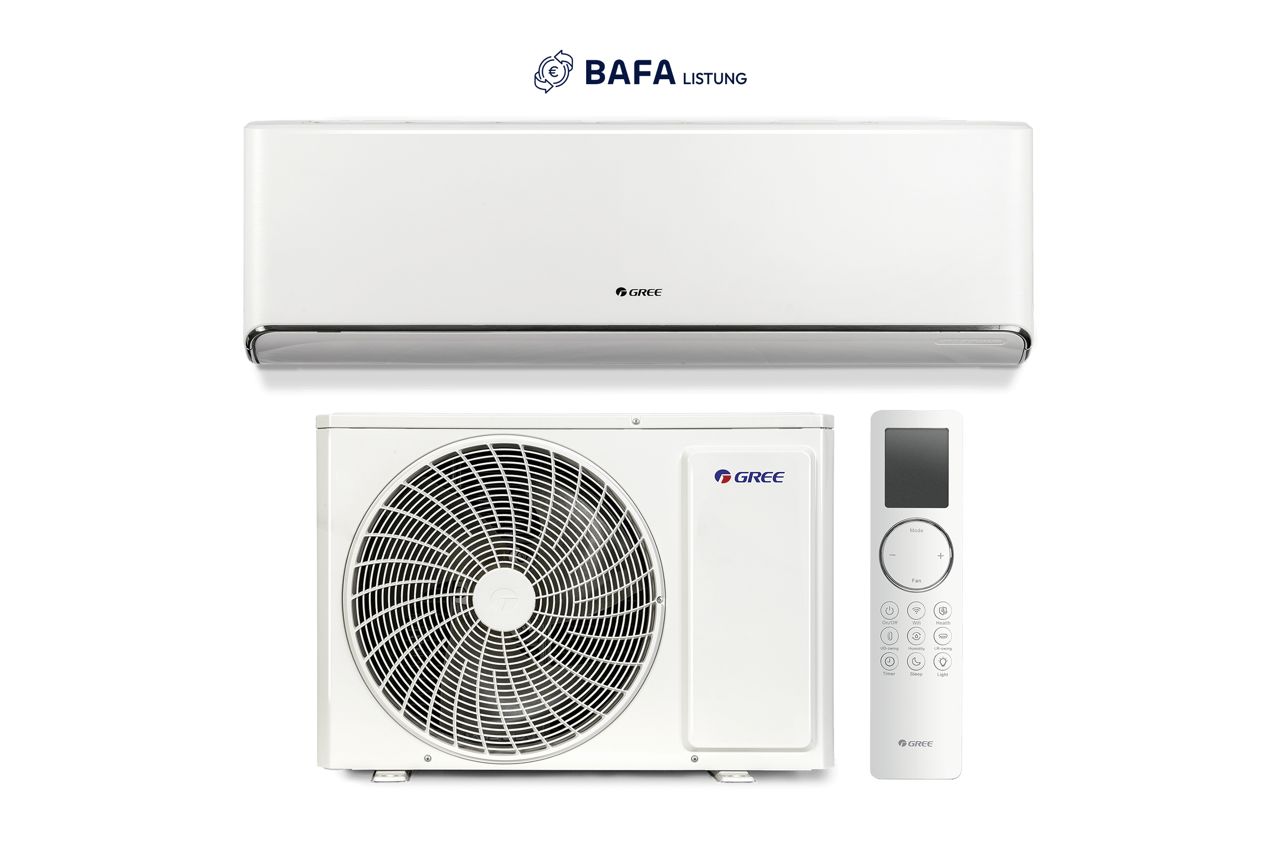 GREE GWH-09-AVCXB | Premium Wand Klimaanlagen Set | 2,5 kW | Weiß GREE GWH-09-AVCXB | Premium Wand Klimaanlagen Set | 2,5 kW | Weiß