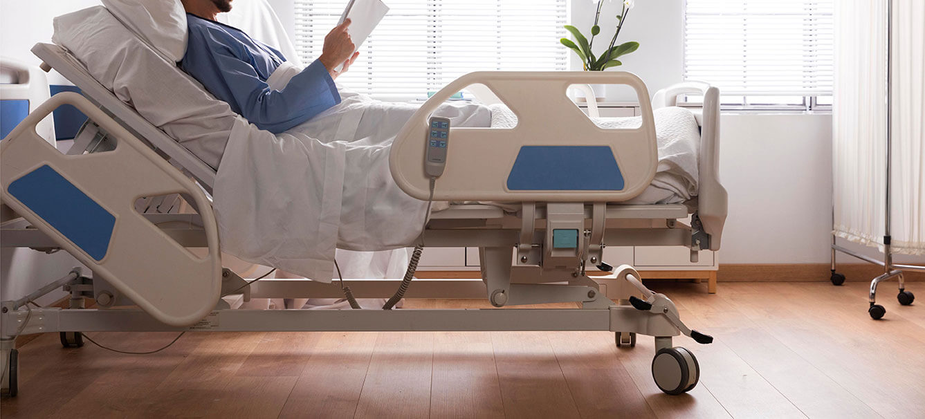 Klimatisierung von Patientenzimmern