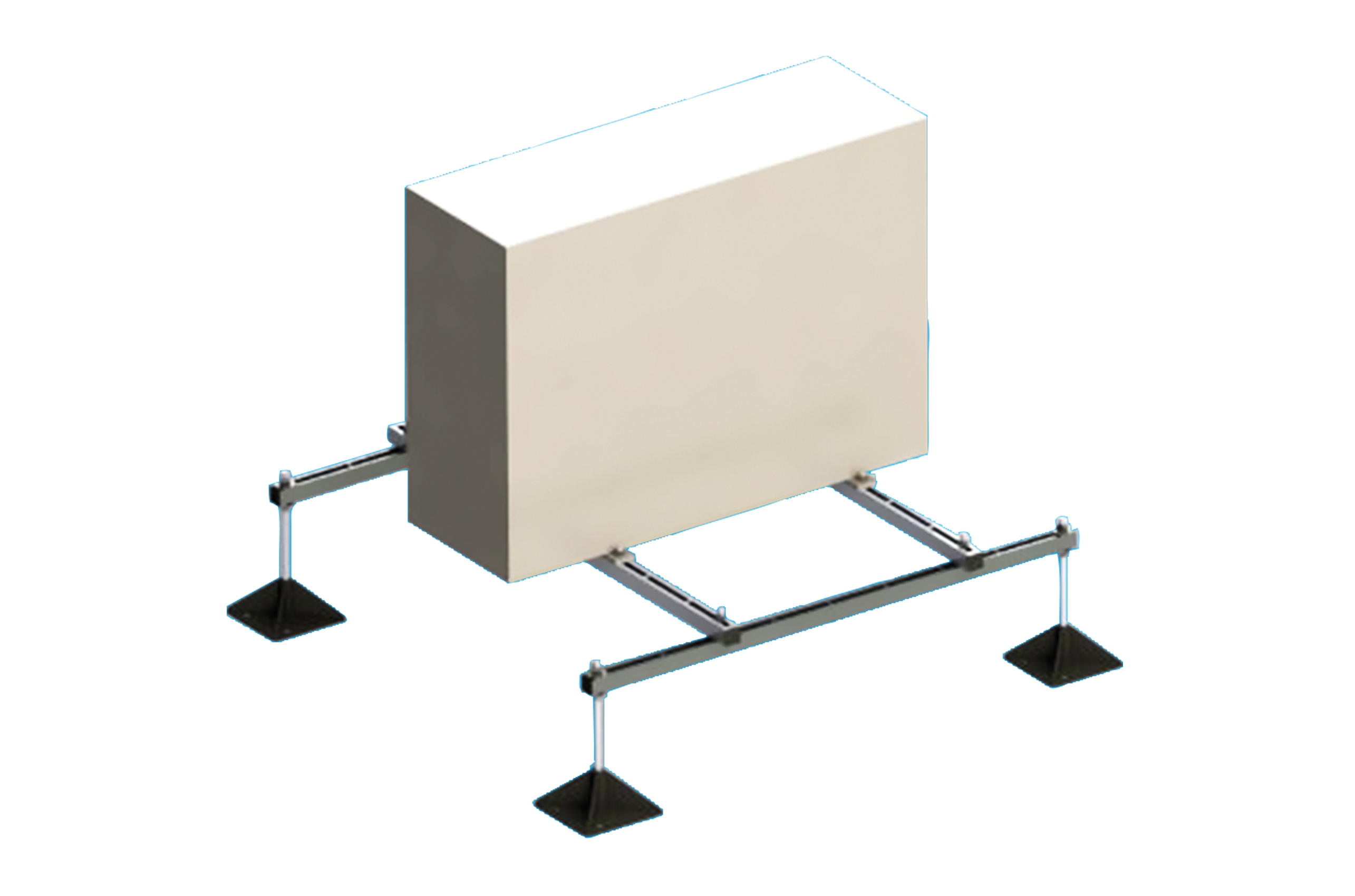B-FOOT-LIGHT | Leichtes Installationsgestell B-FOOT-LIGHT | Leichtes Installationsgestell
