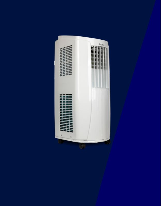 GREE GPC-12-AL-R290 | Mobiles Klimagerät mit Abluftschlauch | 3,5 kW